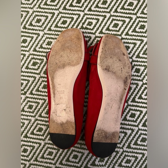 Gucci Marmont GG Red Flats/Loafers size 39 - Picture 3 of 4